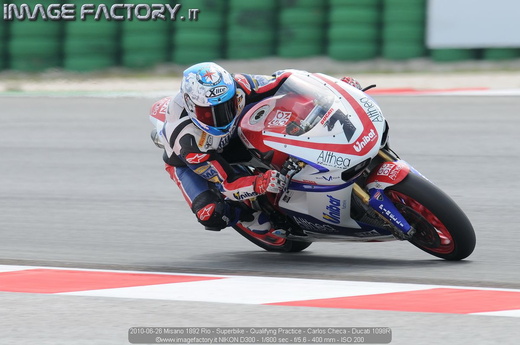2010-06-26 Misano 1892 Rio - Superbike - Qualifyng Practice - Carlos Checa - Ducati 1098R